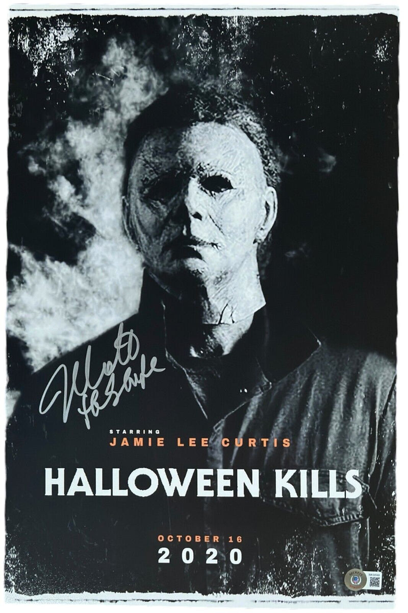 Nick Castle Signed HALLOWEEN KILLS 11x17 Movie Poster Photo Nick Castle Signed HALLOWEEN KILLS 11x17 Movie Poster Photo