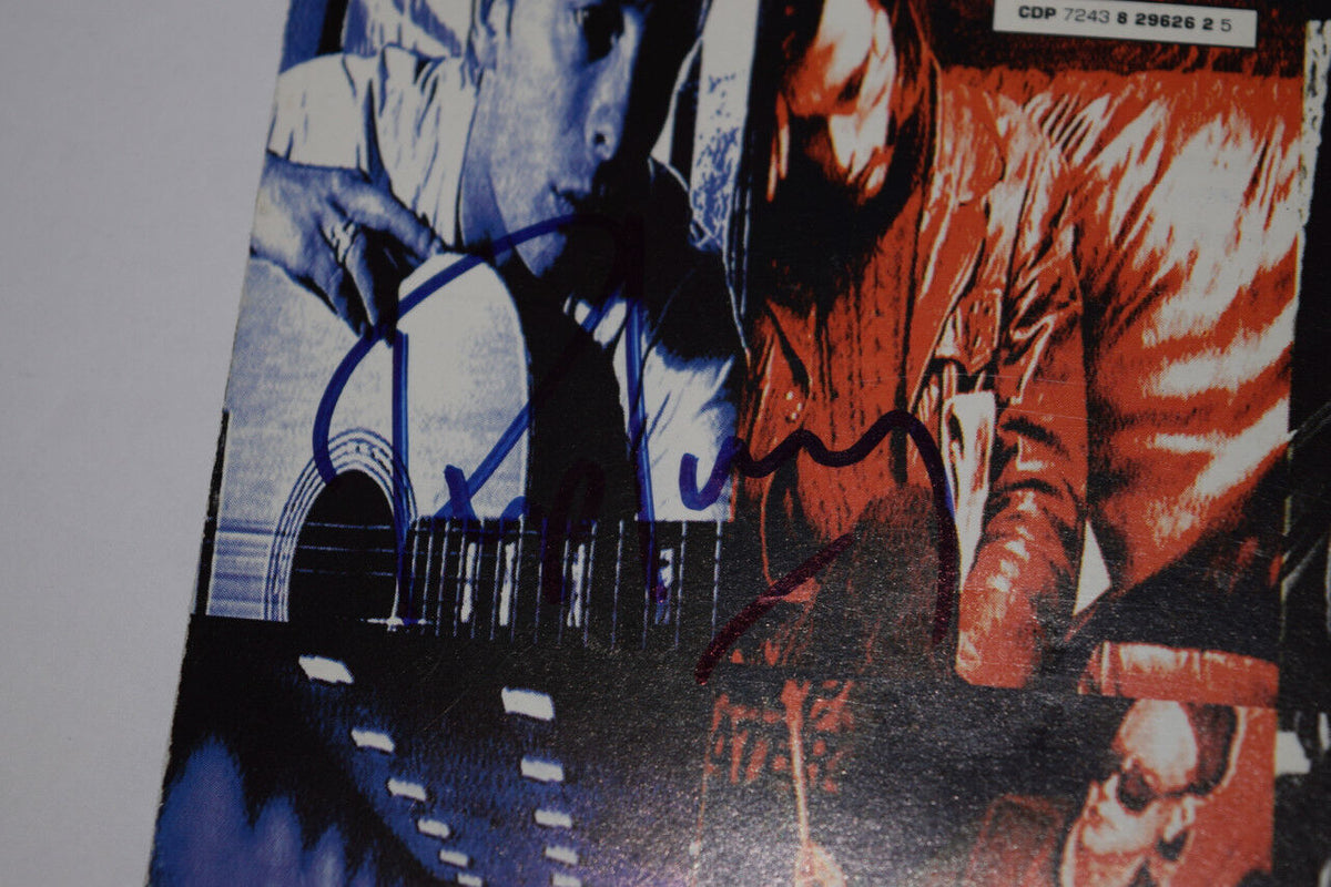 RADIOHEAD Signed Autographed THE BENDS CD Booklet Thom Yorke + 3