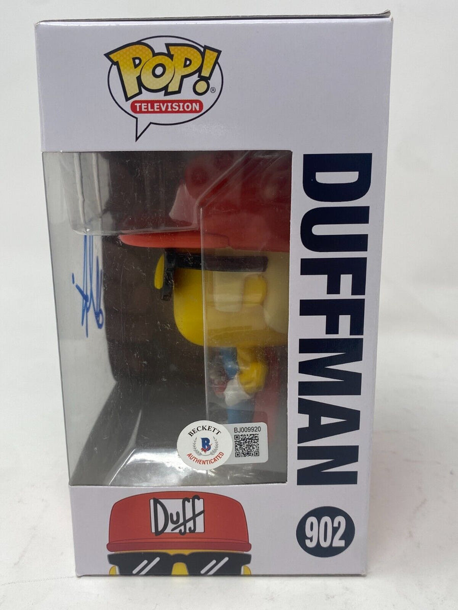 Hank Azaria Signed Funko Pop The Simpsons Duffman #902 Autograph