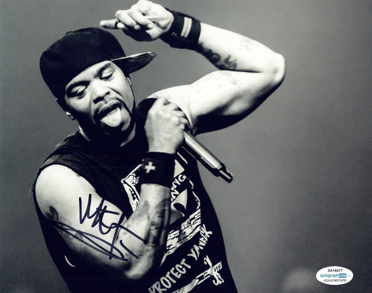 Method Man Signed Autograph 8x10 Photo Wu Tang Clan Hip Hop Rapper ACO ...