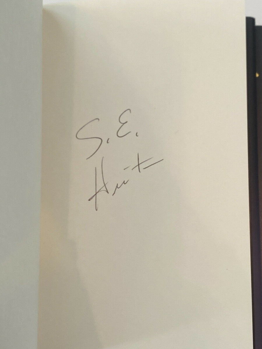 SE Hinton S.E. Signed Autographed The Outsiders 50th Anniversary HC Bo ...