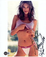 Alessandra Ambrosio Signed Autograph 8x10 Photo Victoria's Secret Model Beckett