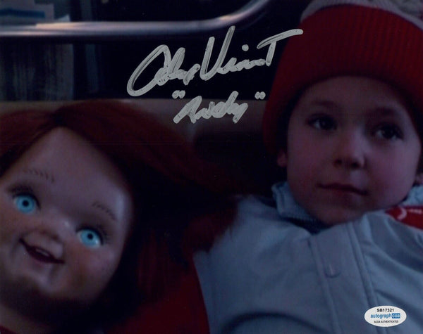 Alex Vincent Signed 8x10 Photo CHILD'S PLAY Autograph Chucky Horror ACOA COA