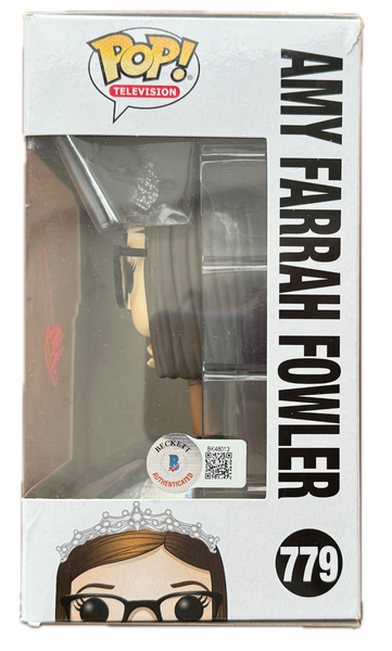 Mayim Bialik Signed Funko Pop Big Bang Theory Amy Farrah Fowler Autograph BAS