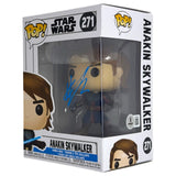 Hayden Christensen Signed Anakin Skywalker Funko Pop Star Wars Autograph Beckett