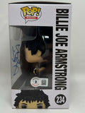 Billie Joe Armstrong Green Day Signed Funko Pop Rocks Figure Autograph BAS COA
