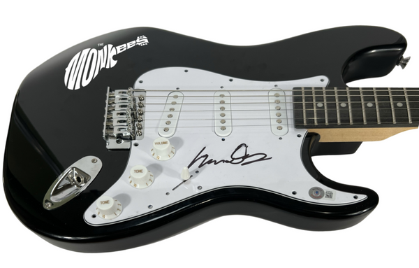 Micky Dolenz Signed Autograph Electric Guitar The Monkees Band Beckett COA