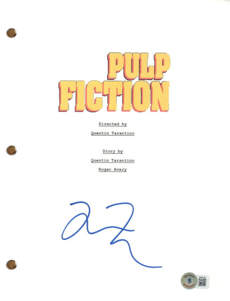 Quentin Tarantino PULP FICTION Autograph Signed Movie Script Screenplay BAS COA