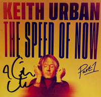 Keith Urban Signed The Speed of Now Framed CD Cover Display Beckett COA