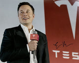 Elon Musk Signed Autograph 16x20 Photo TESLA Founder CEO SpaceX Paypal ACOA COA