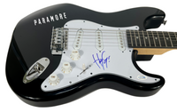 Hayley Williams Paramore Signed Autograph Electric Guitar Band Singer ACOA COA