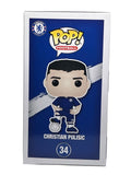 Christian Pulisic Signed Funko Pop Chelsea Football Club Autograph Beckett COA