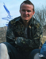 Damon Herriman Signed 11x14 Photo Justified Dewey Crowe Autograph Beckett COA