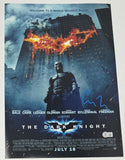 Christopher Nolan Signed Autograph The Dark Knight 12x18 Movie Poster BAS COA