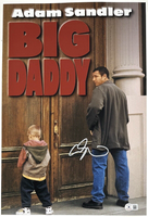 Adam Sandler Signed Autograph Big Daddy 12x18 Movie Poster Photo Beckett COA