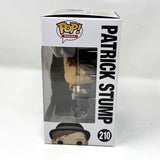Patrick Stump Fall Out Boy Signed Autographed Funko Pop Rocks #210 Figure COA
