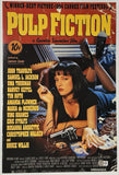 Quentin Tarantino Signed PULP FICTION Movie Poster 12x18 Photo Autograph BAS COA