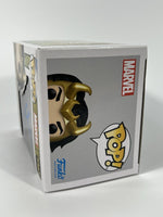 Matt Damon Signed Funko Pop Loki Agent of Asgard Thor Avengers Autograph BAS COA