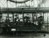 Pete Best Signed 11x14 Photo The Beatles The Fifth Beatle Autograph Beckett COA