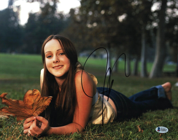 Jena Malone Signed 11x14 Photo Donnie Darko Actress Autograph Beckett COA