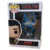 Justice Smith Signed Dungeons & Dragons Simon Funko Pop 1327 Autograph BAS COA