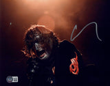 Corey Taylor Signed SLIPKNOT Autograph 8x10 Photo Singer Beckett Witnessed COA