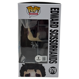 Johnny Depp Signed Autograph Edward Scissorhands Funko Pop #979 Beckett COA