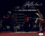 Ralph Macchio Signed The Karate Kid 8x10 Photo Autograph Crane Kick ACOA COA