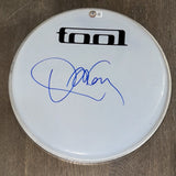 Danny Carey TOOL Signed Autograph 12" Drumhead Band Drummer Beckett COA