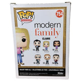Julie Bowen Modern Family Signed Claire Funko Pop #754 Autograph Beckett COA