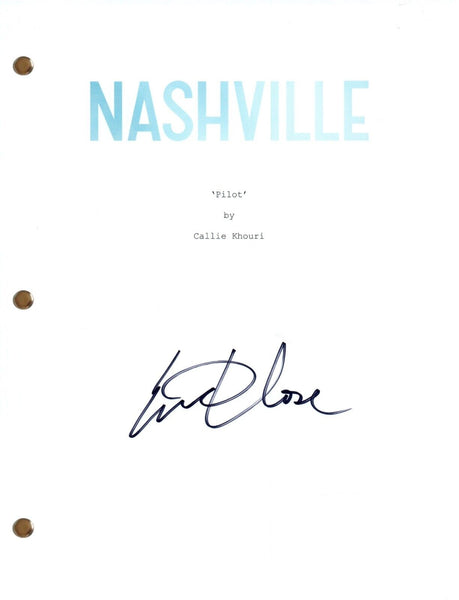 Eric Close NASHVILLE Signed Autograph Pilot Episode Script TV Series COA