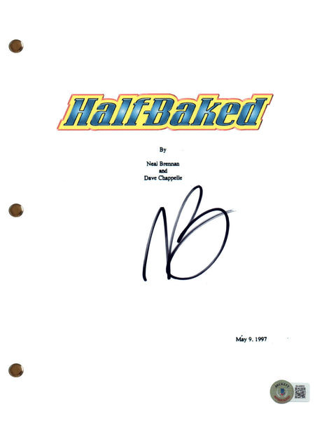 Neal Brennan Signed Autograph Half Baked Movie Script Dave Chappelle Beckett COA