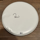Taylor Hawkins Foo Fighters Signed Autograph 14” Drumhead Beckett BAS COA