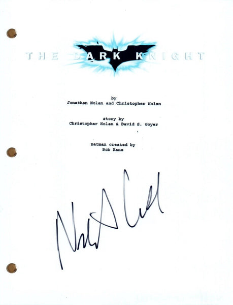 Nestor Carbonell THE DARK KNIGHT Signed Autograph Movie Script Mayor Garcia COA