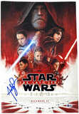 Andy Serkis Signed Autograph Star Wars The Last Jedi 12x18 Movie Poster BAS COA
