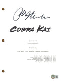 Ralph Macchio Signed Autograph Cobra Kai Counterbalance Episode Script BAS COA