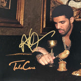 Drake Signed Autograph Take Care Vinyl Record Album Aubrey Graham ACOA COA