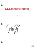 Will Forte Signed Autograph MacGruber Movie Script Full Screenplay ACOA COA