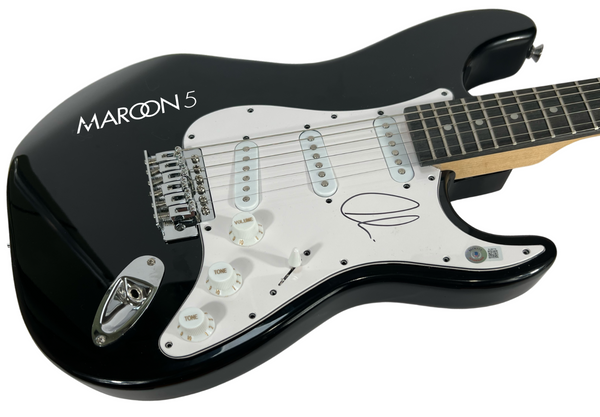 Adam Levine Maroon 5 Signed Autograph Electric Guitar Lead Singer Beckett COA