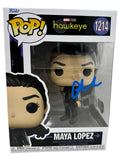 Alaqua Cox Signed Autograph Maya Lopez Funko Pop Hawkeye Echo Marvel BAS COA