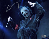 Corey Taylor Signed Autograph SLIPKNOT 8x10 Photo IOWA Proof Beckett Witness COA