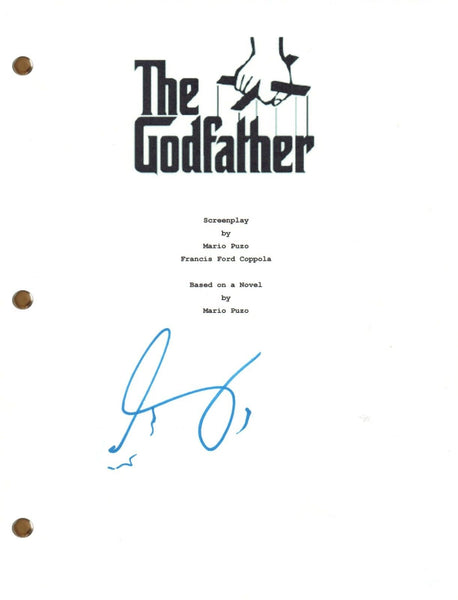 Al Pacino THE GODFATHER Signed Autograph Movie Script Full Screenplay COA
