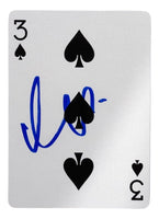 Matt Damon Signed Autograph Playing Card Rounders Movie Mike McDermott COA