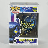 Xolo Mariduena Signed Funko Pop Blue Beetle #1403 Autograph Beckett COA