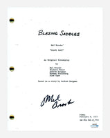 Mel Brooks Signed Autograph BLAZING SADDLES Movie Script Full Screenplay ACOA