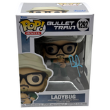 Brad Pitt Signed Autograph Ladybug Funko Pop #1292 Bullet Train Beckett COA
