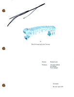 Ilya Salkind Signed Autograph SUPERMAN III Movie Script Screenplay Producer COA