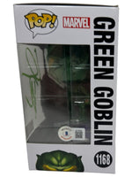 Willem Dafoe Signed Autograph Spider-Man Green Goblin Funko Pop 1168 Beckett COA