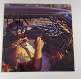 ERNEST Signed FLOWER SHOPS Framed CD Display Ernest Smith Autograph Wallen BAS
