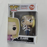 Julie Bowen Modern Family Signed Claire Funko Pop #754 Autograph Beckett COA